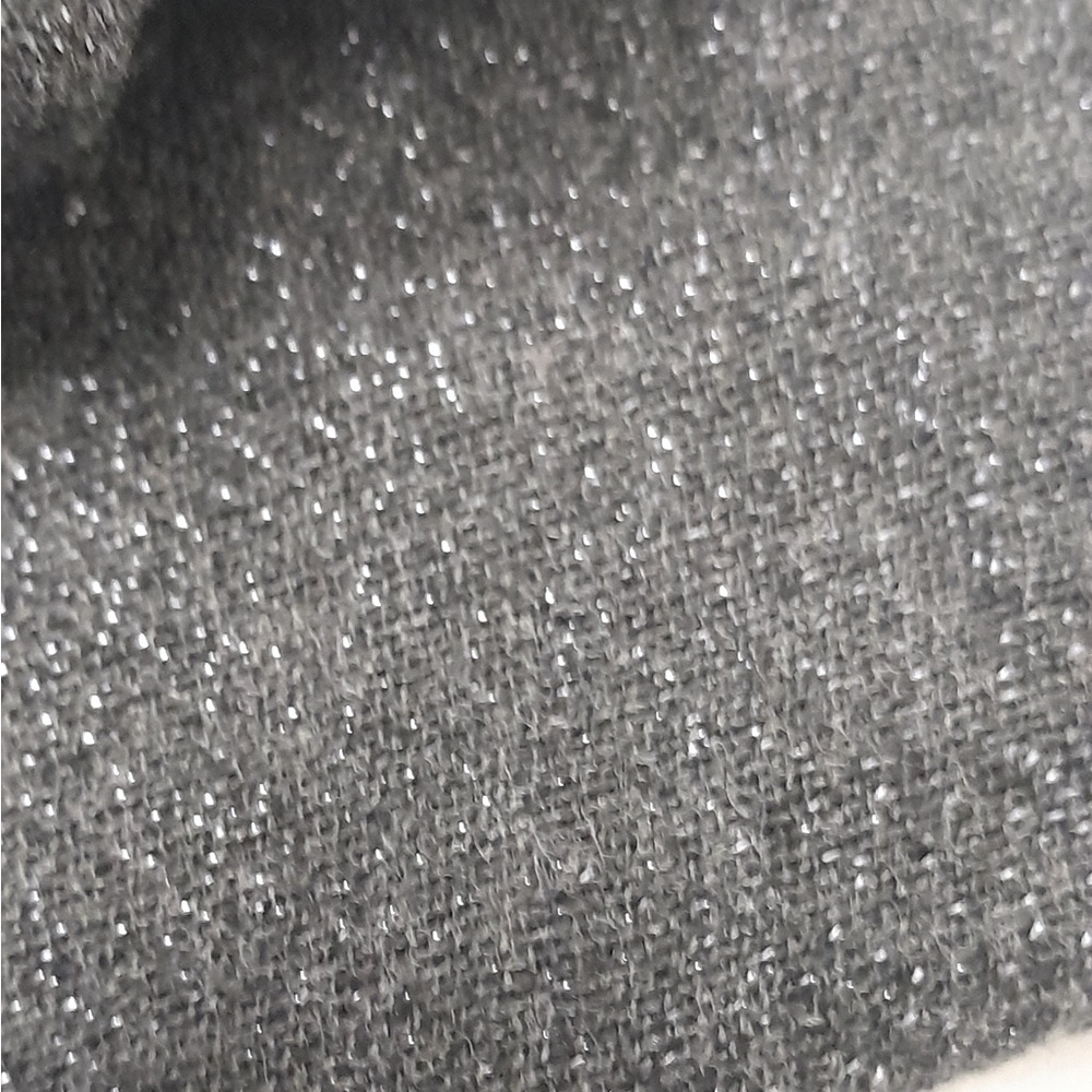 BCBGeneration Black Metallic Shimmer Shawl Wrap Scarf Oversized Evening - Picture 7 of 10
